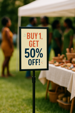 Adjustable Sign Holder