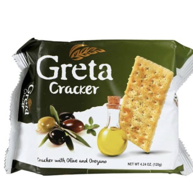Greta Olive & Oregano Crackers 