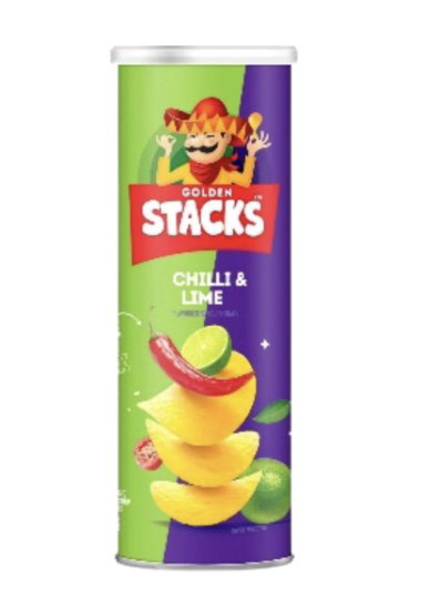Golden Stacks Chilli & Lime