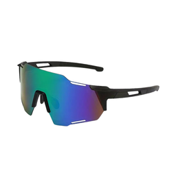 Sports Glasses Black/green Lens