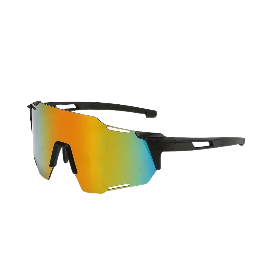 Sports Glasses Black/red Lens_0