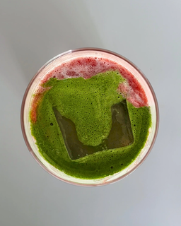 Pink & Green.
