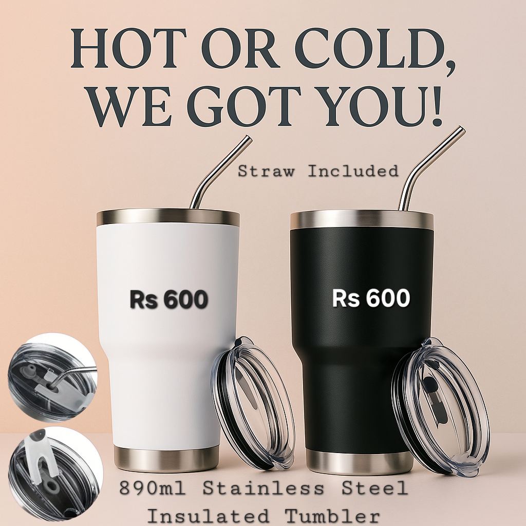 Stainless Steel Tumblers 890 ml