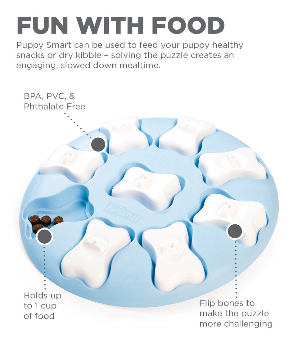 Puppy Smart Interactive Treat Puzzle Dog Toy_3