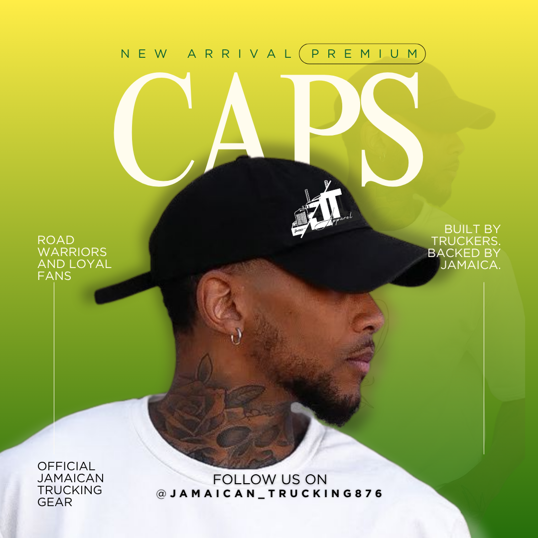 Jamaican Trucking Caps  [𝐋𝐢𝐦𝐢𝐭𝐞𝐝 𝐄𝐝𝐢𝐭𝐢𝐨𝐧] $4000JMD_0