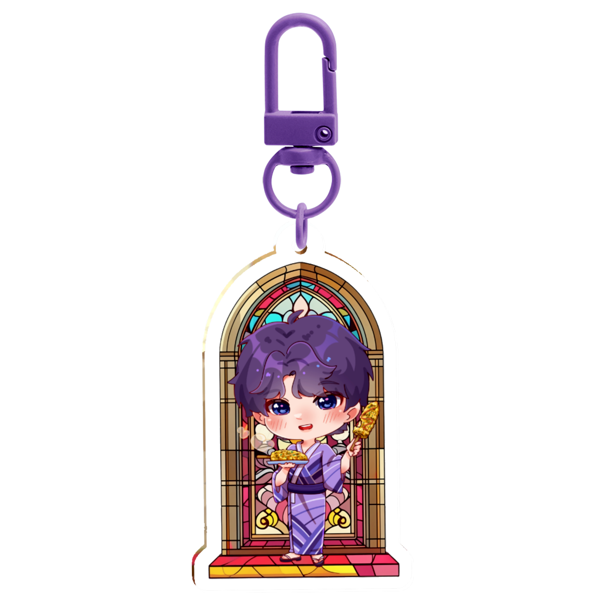 Rafayel Acrylic Keychain 2.5"_1