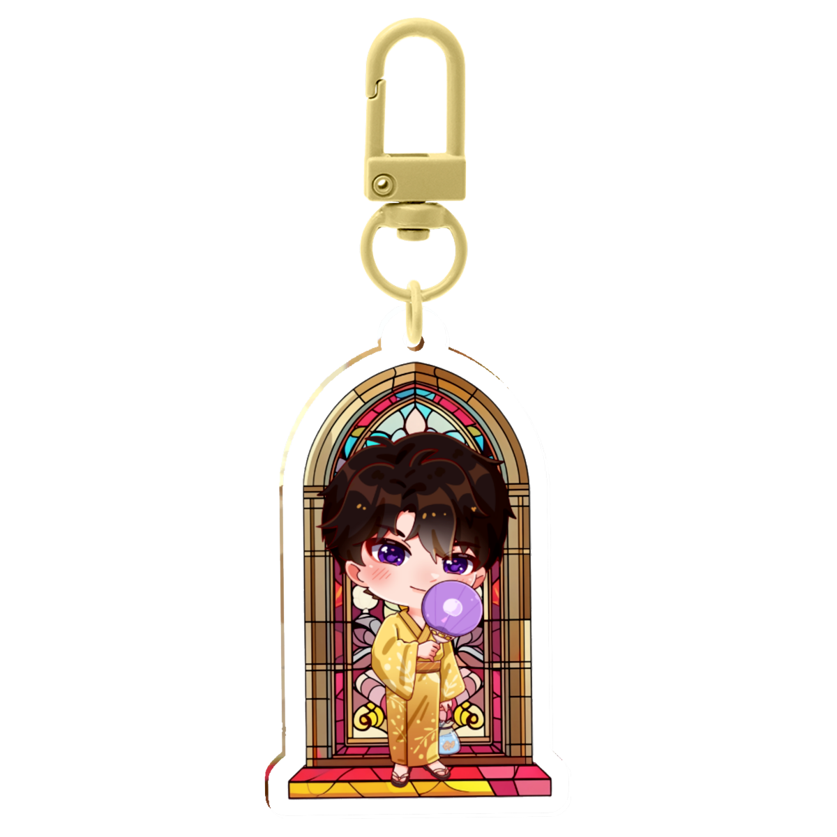 Caleb Acrylic Keychain 2.5"_1