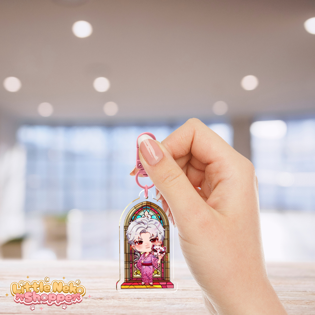 Sylus Acrylic Keychain 2.5"_0