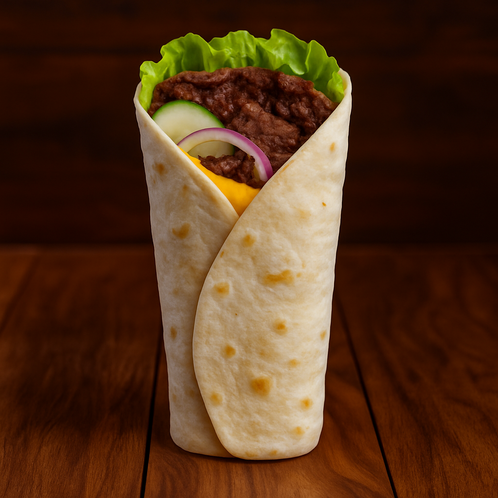 Smashed Beef Wrap