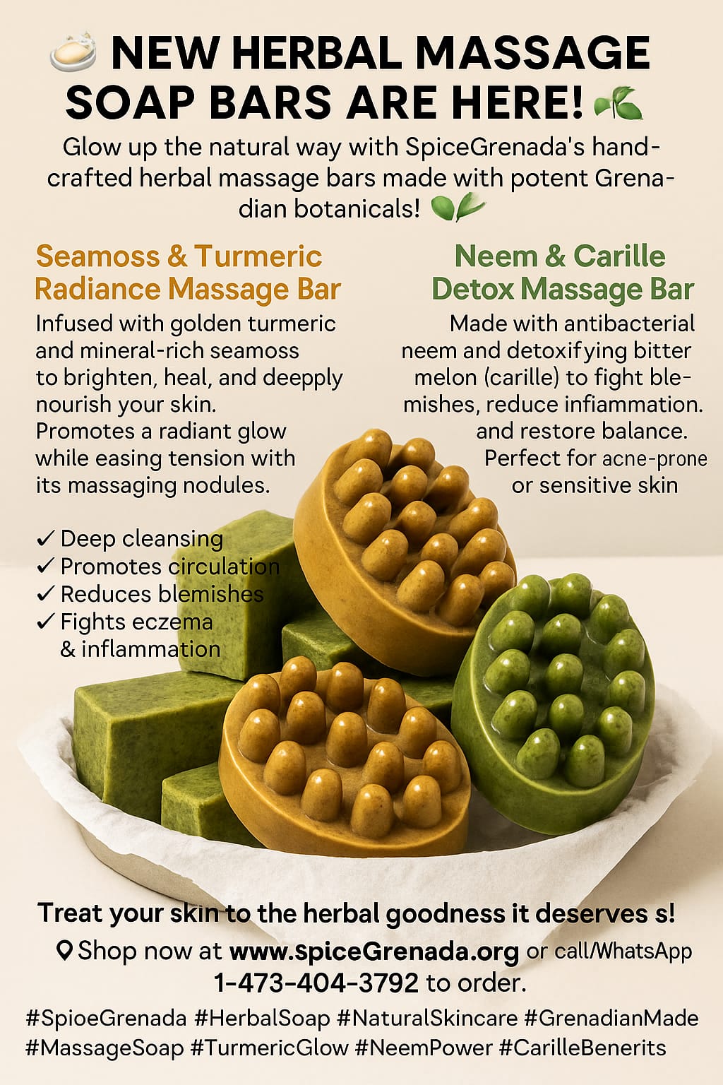 Seamoss & Turmeric Detox Soap Bar _2