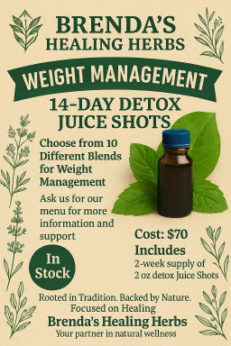 Weight Management Detox Juice Shots 
