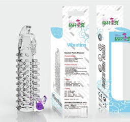 Vibrator Condom Reusable Crystal Condom