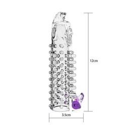 Vibrator Condom Reusable Crystal Condom