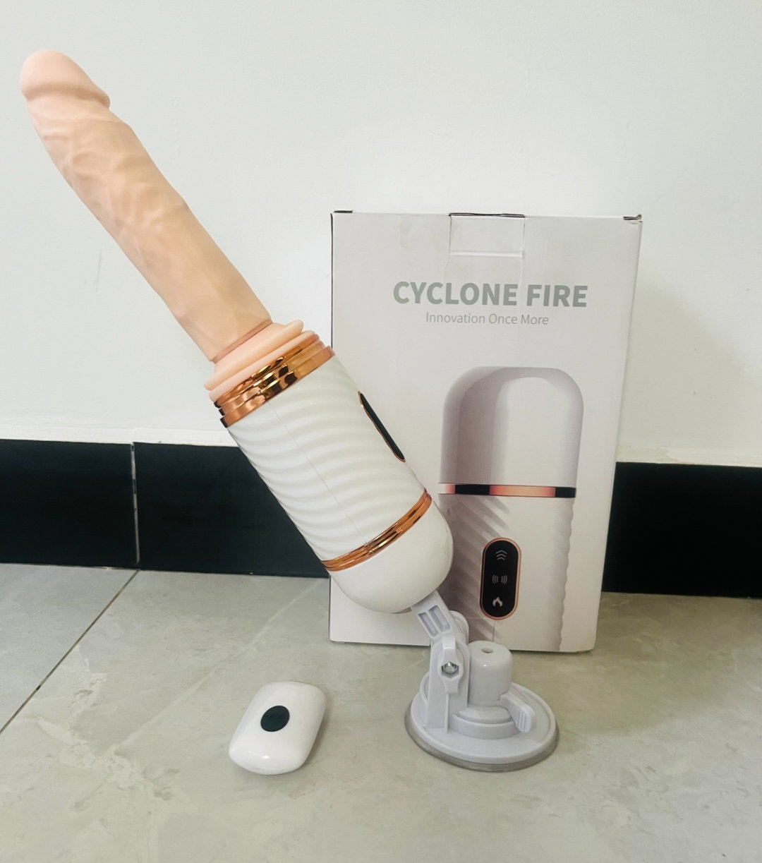 Wireless Remote Control Electric Sex Toy Vibrator Dildo Heating Silicone Automatic Telescopic Dildo