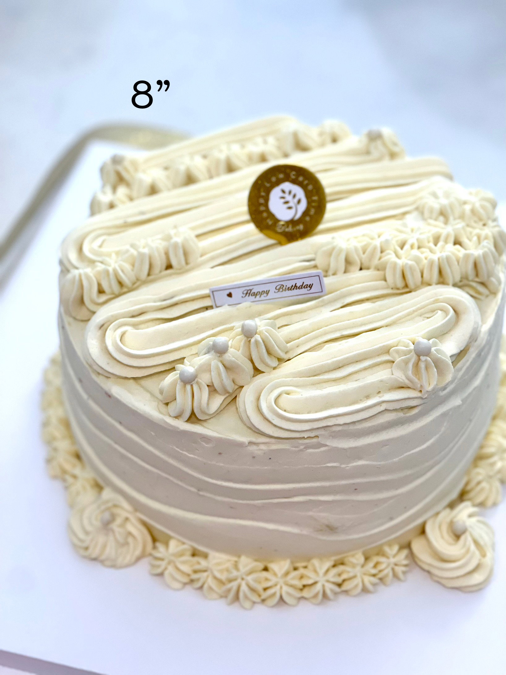 Keto | Low Carb 𝓚𝓲𝓷𝓰 👑 𝓜𝓾𝓼𝓪𝓷𝓰 (Durian) Cake_1