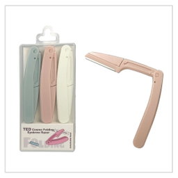 TED Cosmo Folding Eyebrow Razor - تيد شفرات حاجب ووجه