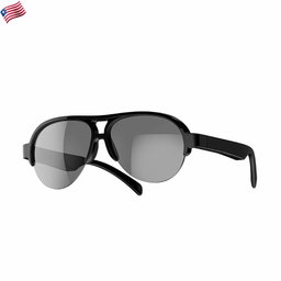F08 Smart Glasses,Wireless Bluetooth Smart Sunglasses,IP4 Waterproof,Open Ear sound Speakers, Blue light Filter & Polarized Sunglasses Lenses,Connect Mobile Phones and Tablets