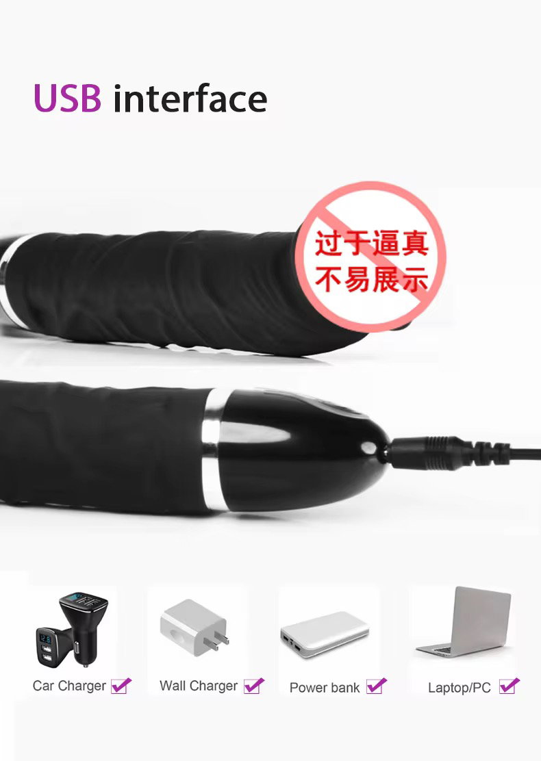 Dildo recharge Vibrator for Women sex toy_4