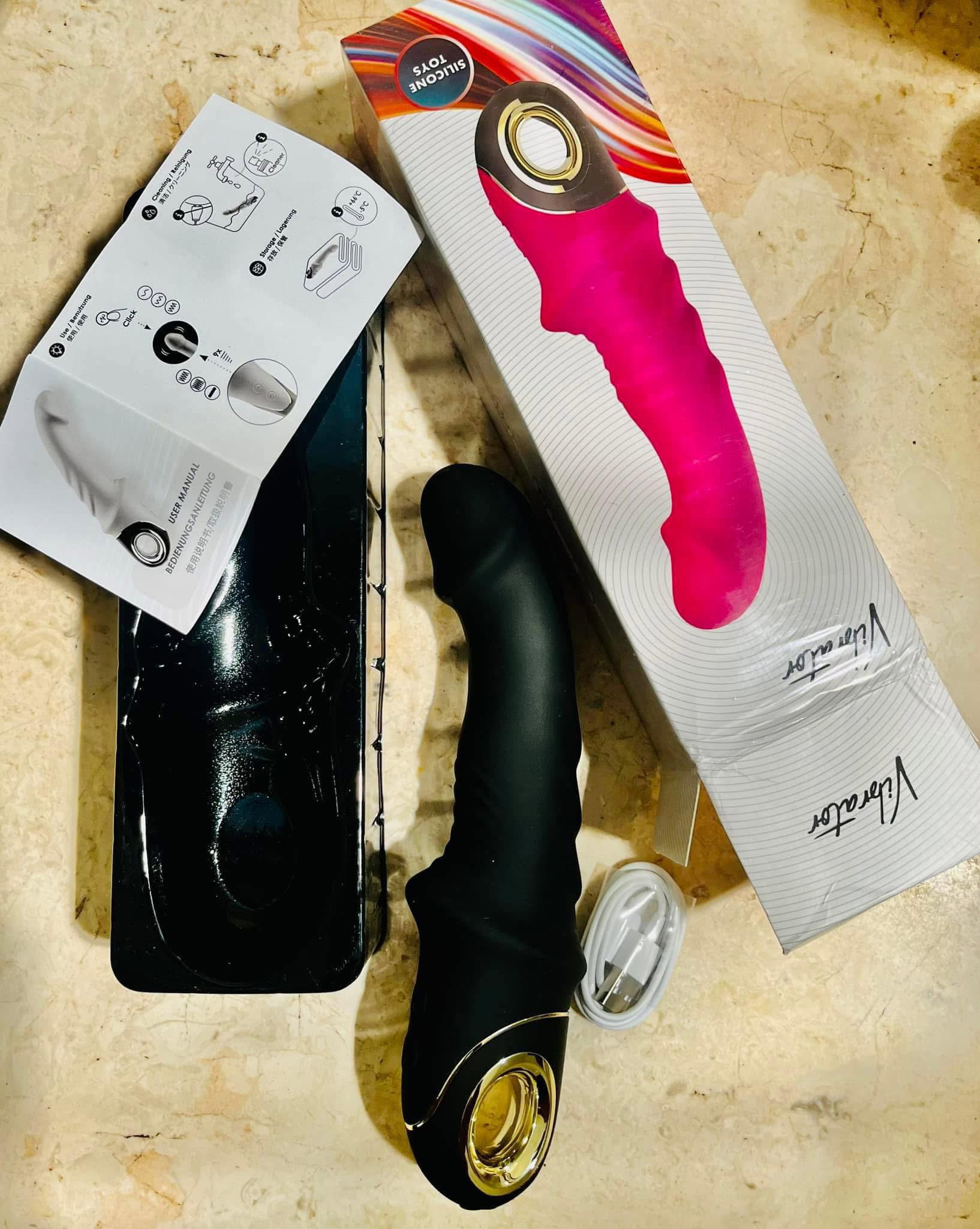 Female Electric Masturbator Vibrator Women Clitoris G Spot Stimulator_1