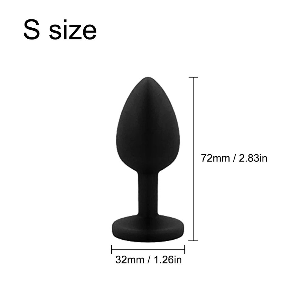 Silicone Anal Plug -S size_1