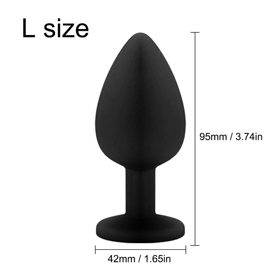 Silicone Anal Plug -L size_1