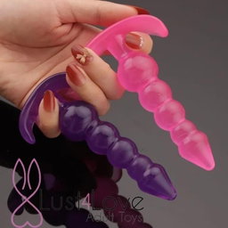 5 beads Silicone Anal Plug 