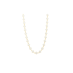 Choker com Trevos banhada a Ouro 18k