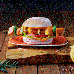Chicken Kebab in a Roll