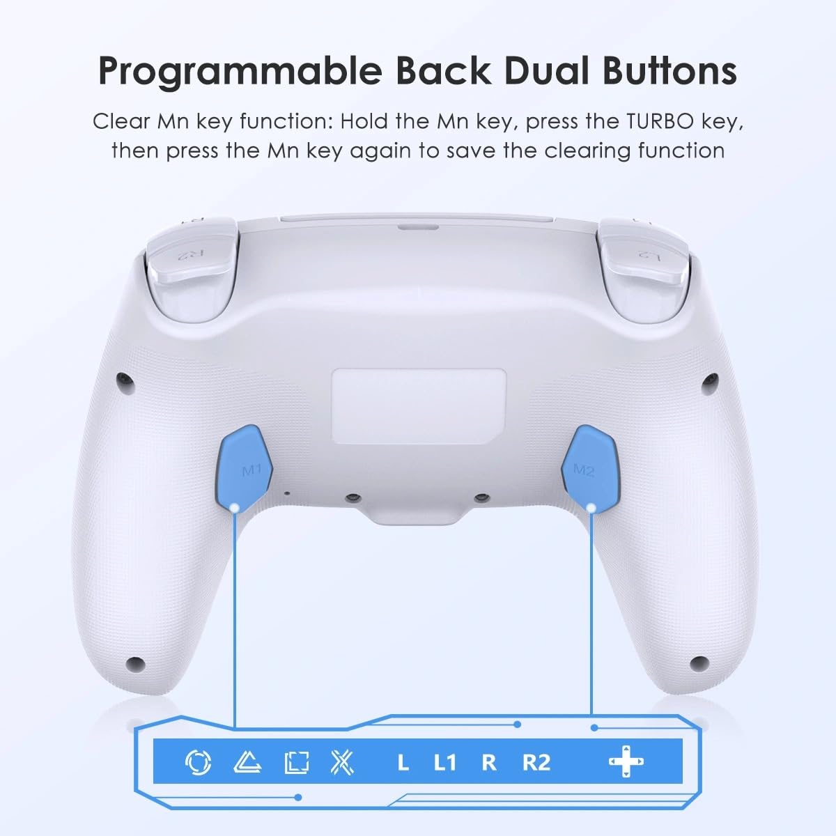 Controle sem fio para PS4 (RGB) om sensor de seis eixos, touchpad de vibração dupla, entrada para fone de ouvido_3