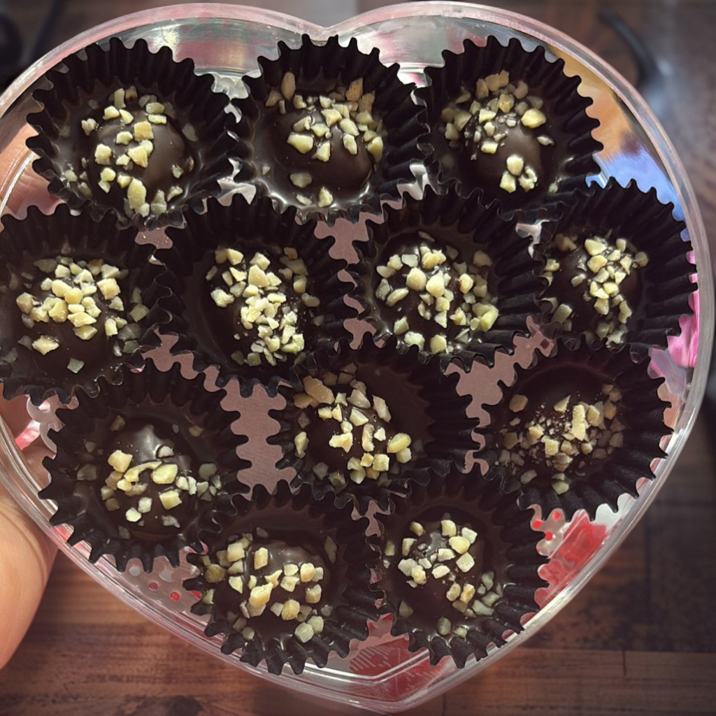 London Almond Chocolate Cookies 12 PCS