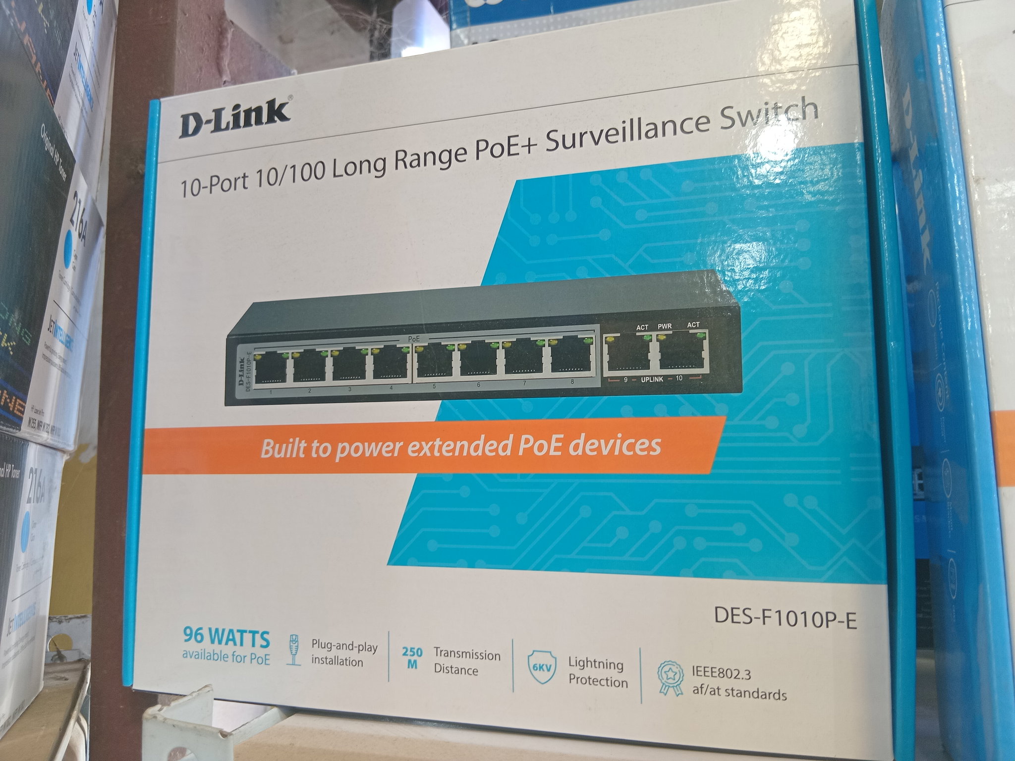 D-LINK 10 PORTS POE_0