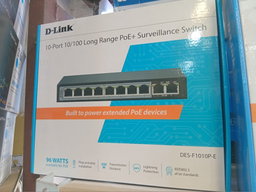 D-LINK 10 PORTS POE