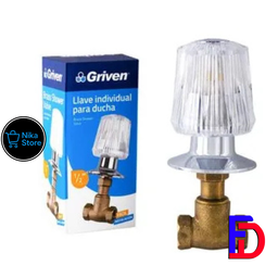 Llave Individual para Ducha Marca: Griven