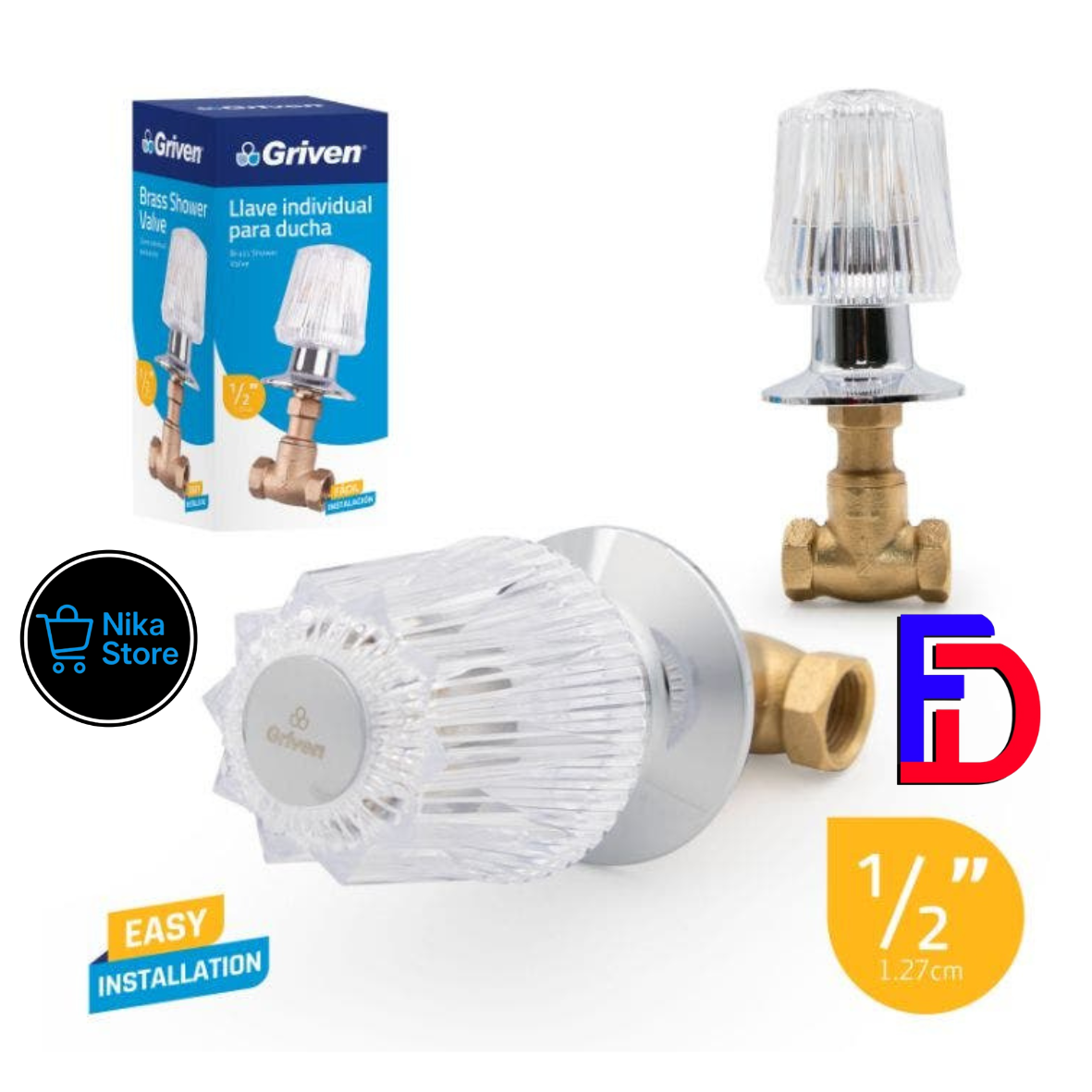 Llave Individual para Ducha Marca: Griven_0