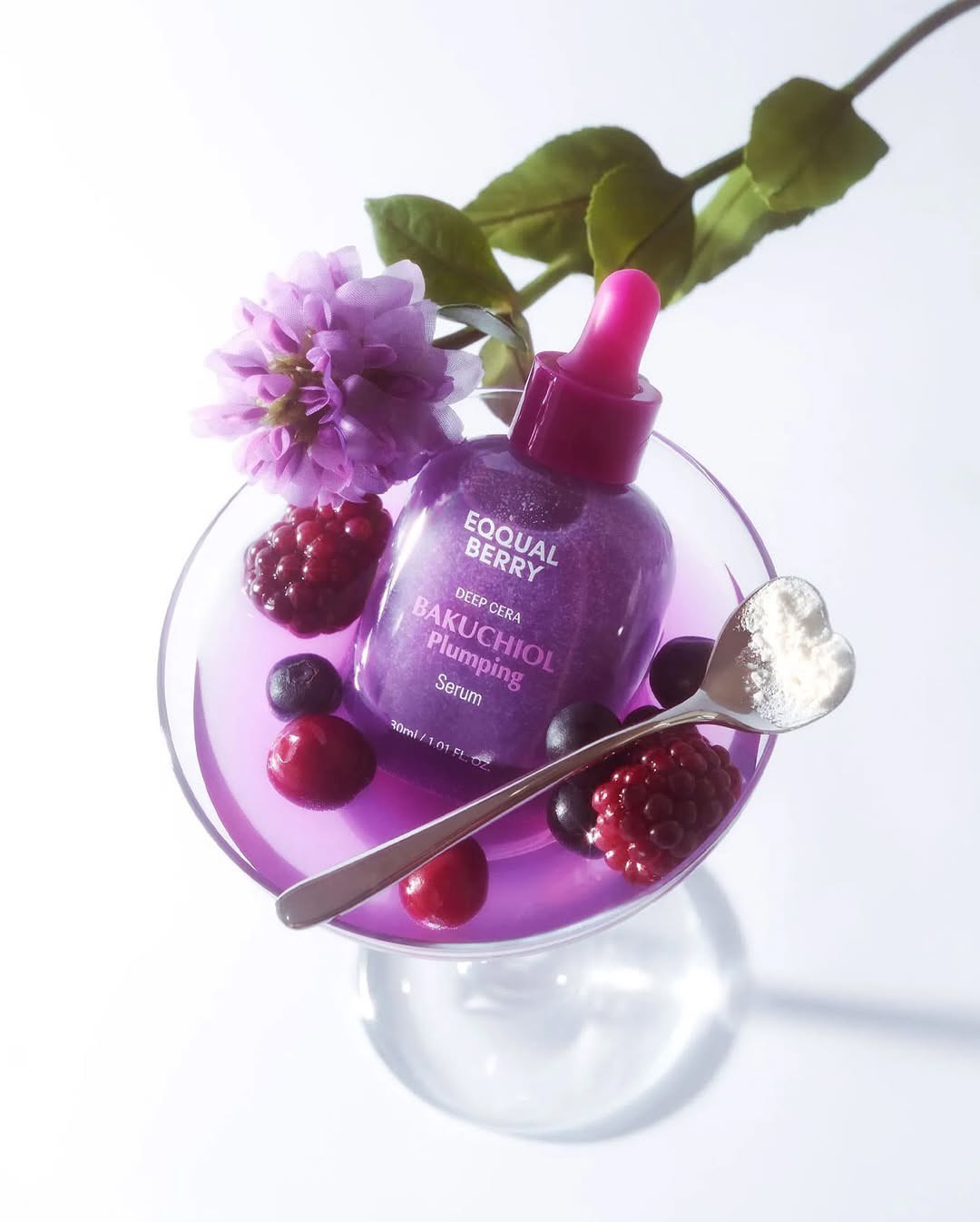  سيروم باكوتشيول ايكول بيري - 30مل | EqqualBerry Deep Cera Bakuchiol Plumping Serum