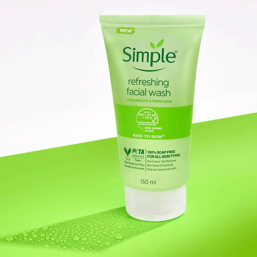 Simple refreshing facial wash - سمبل غسول وجه رفرشنك_0