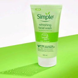 Simple refreshing facial wash - سمبل غسول وجه رفرشنك