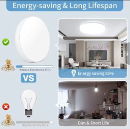 Intelligent Motion Sensor Ceiling Light 24W