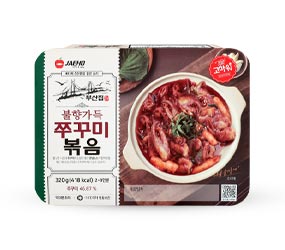 부산집 불향가득 쭈꾸미 볶음 SMOKED SPICY STIR-FRIED BABY OCTOPUS 320G