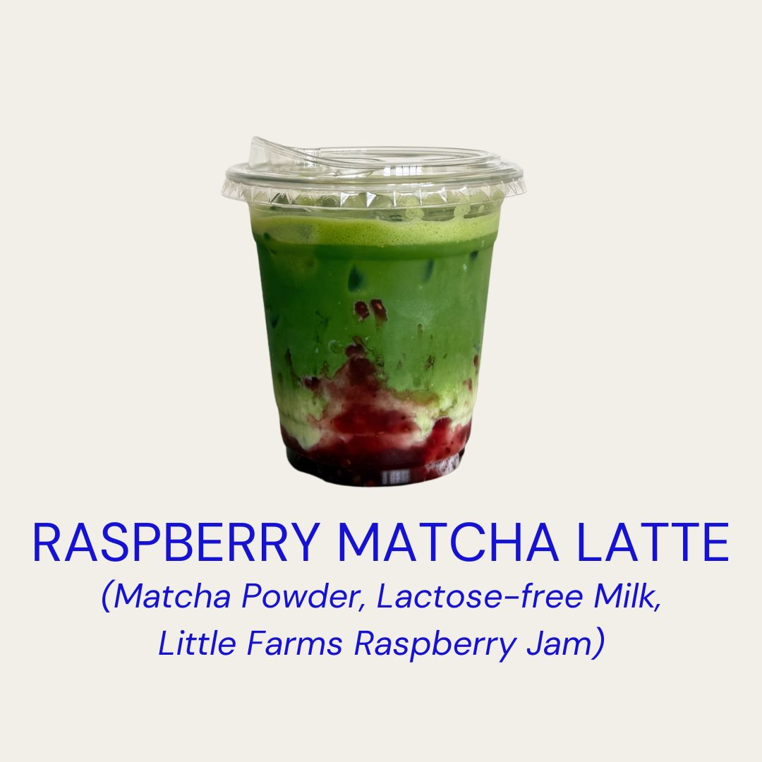 Iced Raspberry Matcha Latte