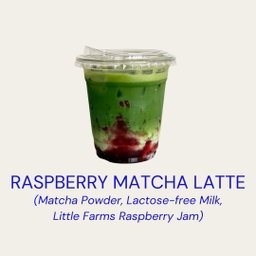Iced Raspberry Matcha Latte