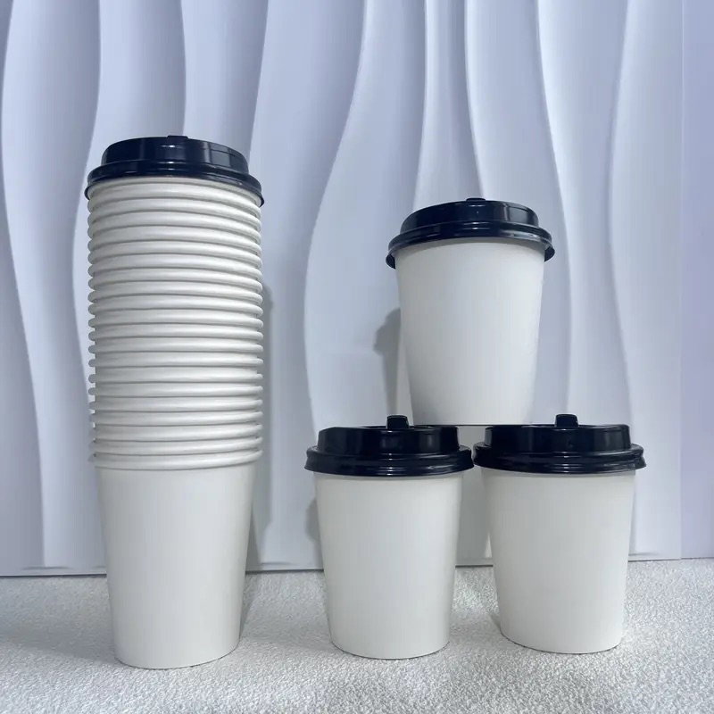 06. Plain White  Double Walled Paper Cups 12oz (500cups)_0