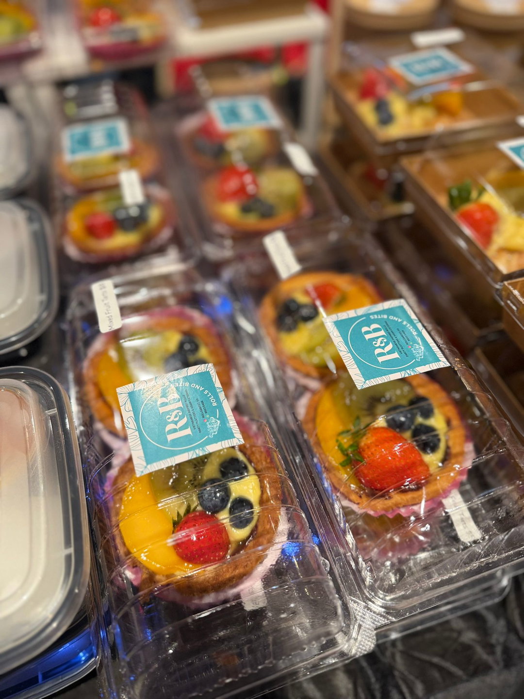 Mix Fruit tarts (2pcs)