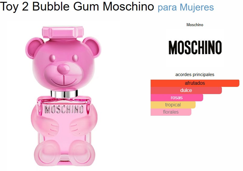 MOSCHINO TOY 2 BUBBLEGUM_0