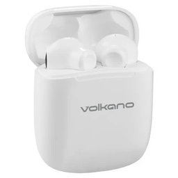 Volkano Buds X 2.0 Series True Wireless Earphones + Charging Case White
