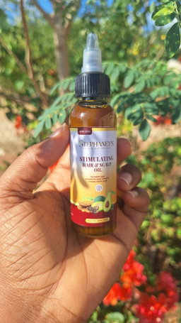 Stimulating Hair and scalp oil 
