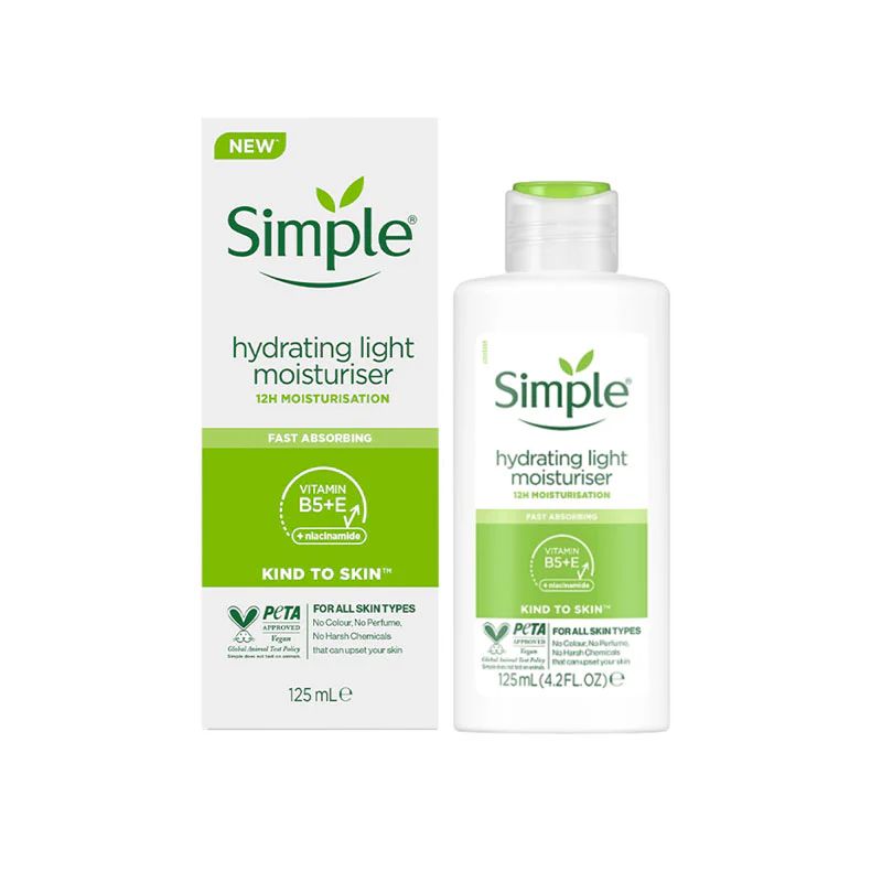 Simple Hydrating Light Moisturiser - 125ml | سمبل مرطب خفيف القوام - 125 مل