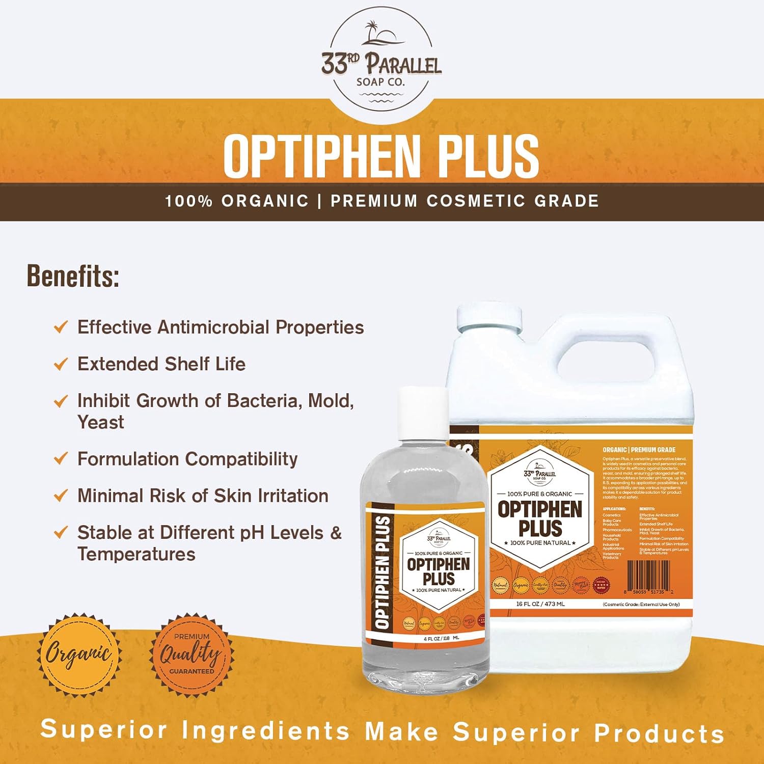OPTIPHEN PLUS. Conservante Natural Cosmetico. _1