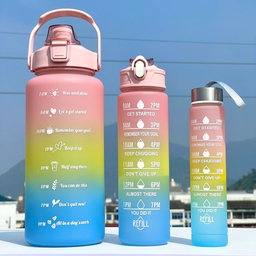3 set water bottle