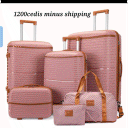 6 pcs traveling bag 🎒 set 